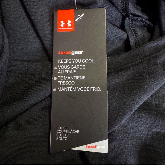 NWT | Under Armour HeatGear Open-Back Long Sleeve| Women’s S | Black - Picture 6 of 8